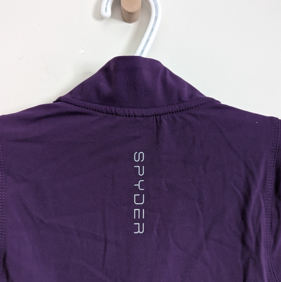 NWT Spyder Active purple track jacket, Small - Picture 2 of 15